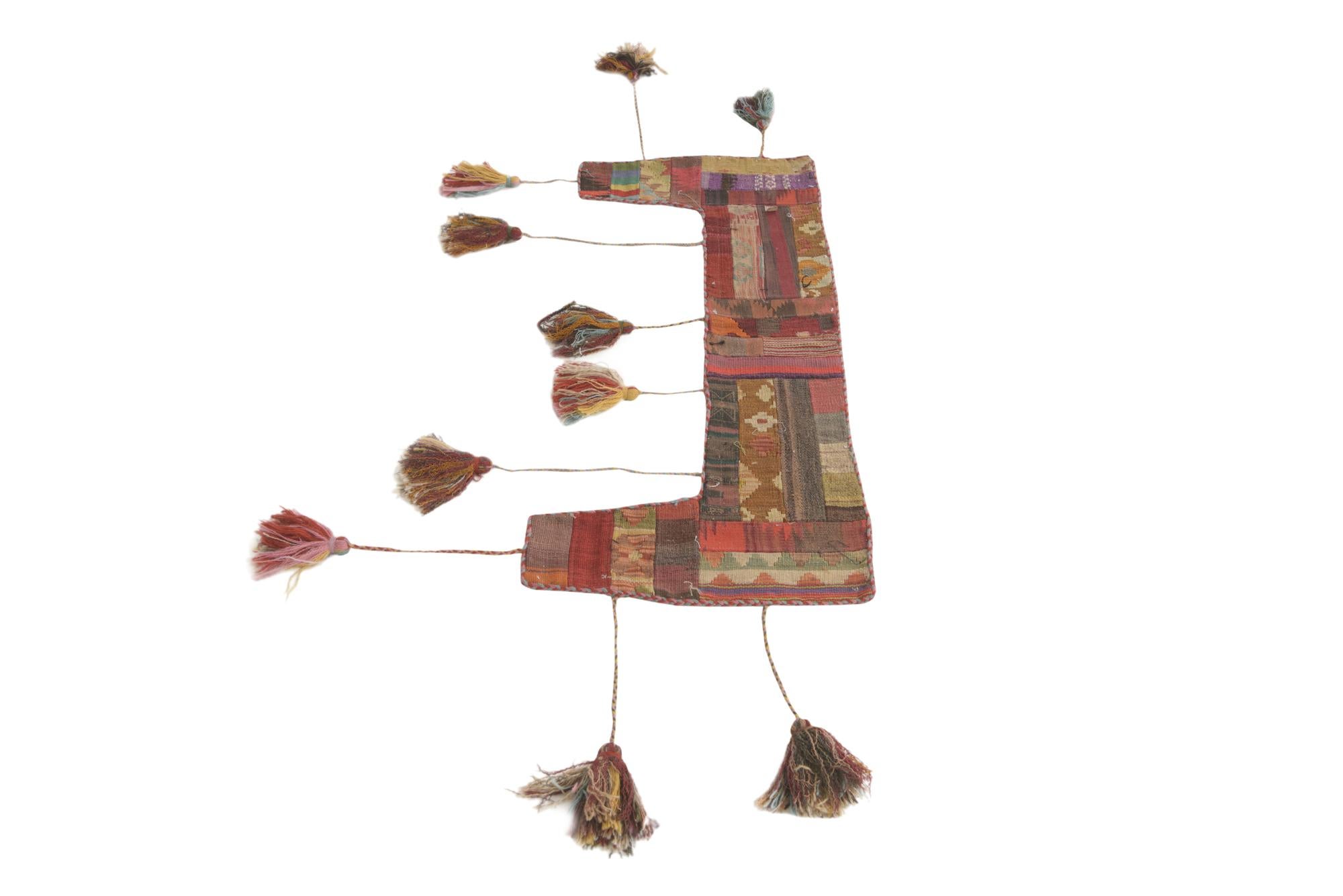 1' 9 x 4' 3 Hand Woven Wall Art Wool Rug