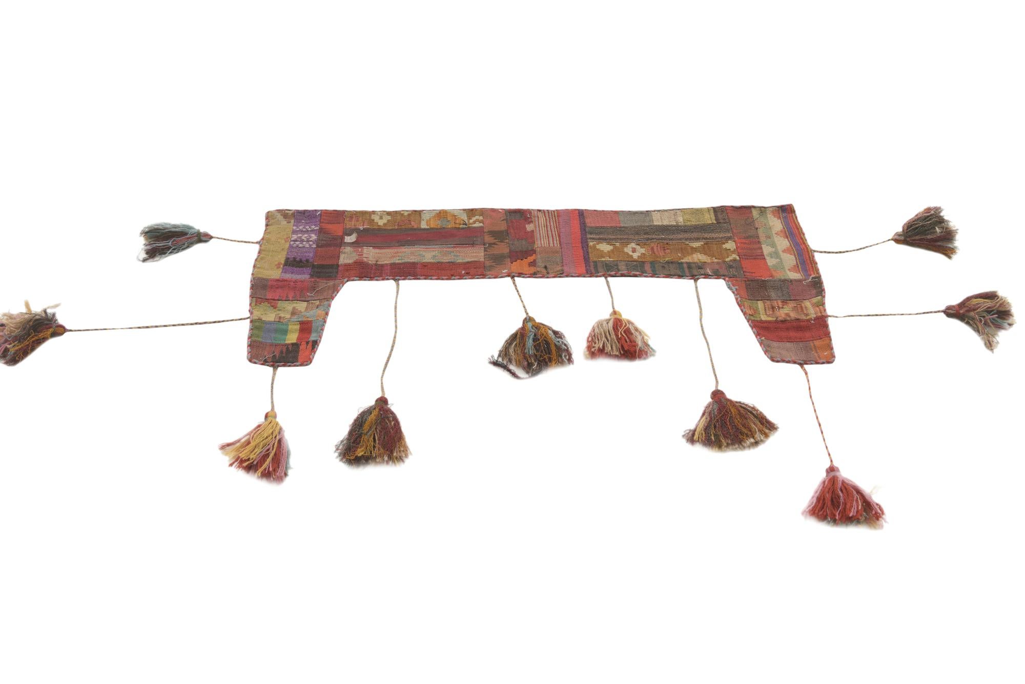 1' 9 x 4' 3 Hand Woven Wall Art Wool Rug