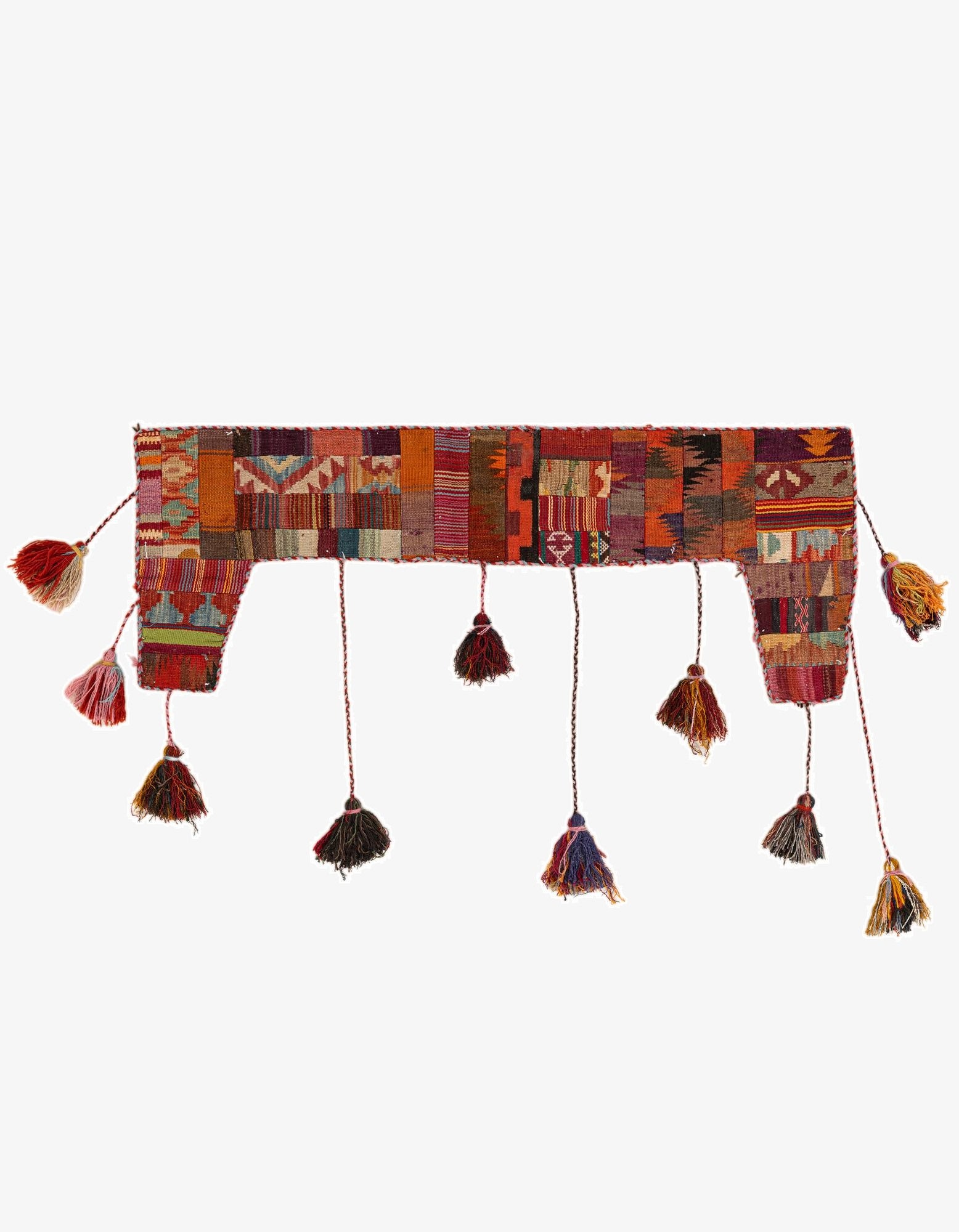 1' 8 x 4' 4  Hand Woven Wall Art Wool Rug