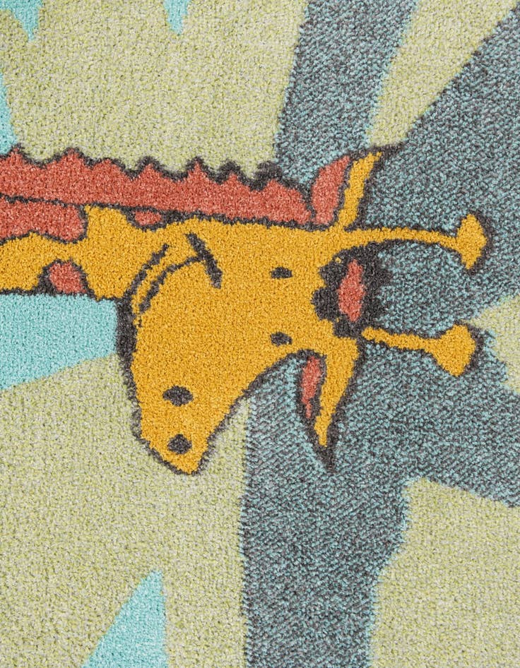 Detail image of 4' x 5' 8 Whimsy Kids Rug