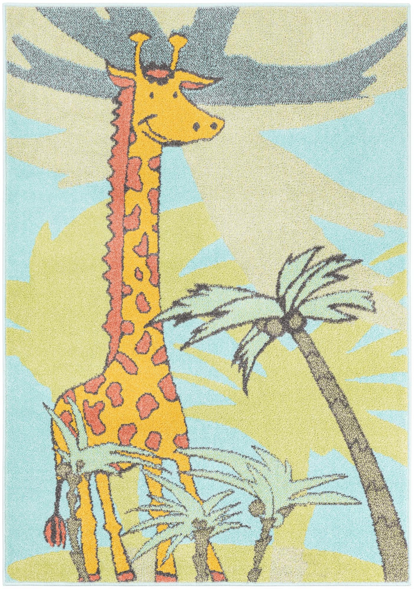 4' x 5' 8 Whimsy Kids Rug