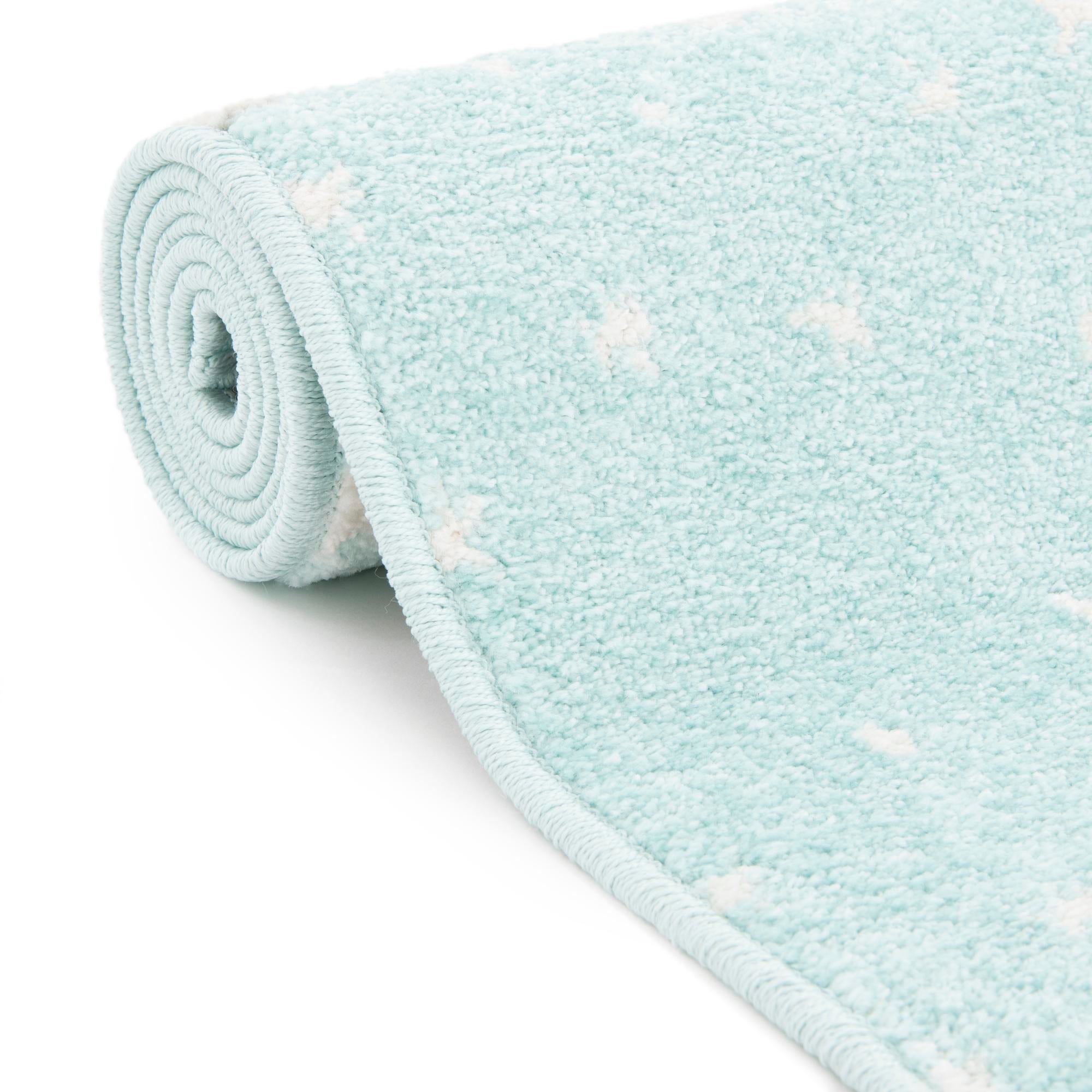 5' 3 x 8' Unicorn Whimsy Kids Rug