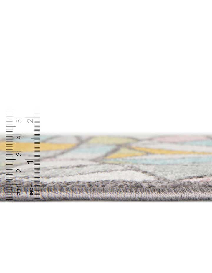 2' 2 x 3' 1 Stained Glass Whimsy Kids Rug