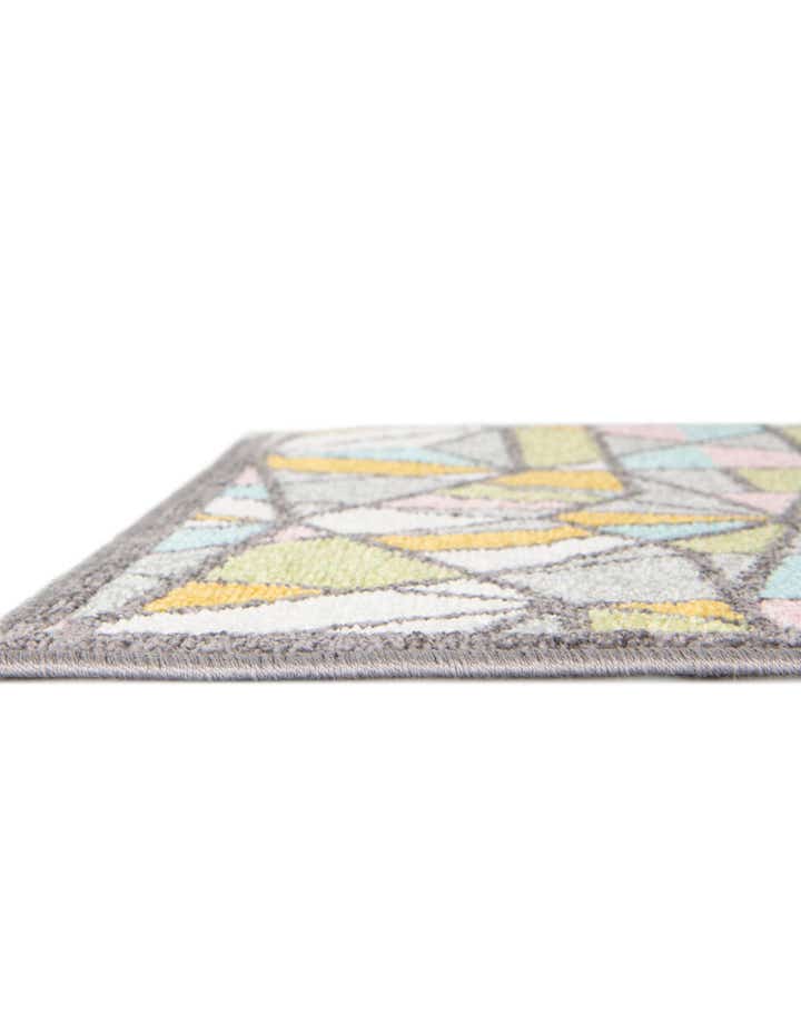 7' 10 x 10' Stained Glass Whimsy Kids Rug