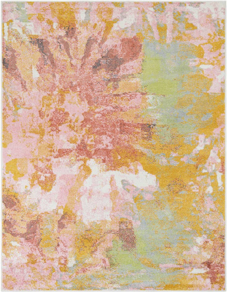 Detail image of 5' 3 x 8' Abstract Whimsy Kids Rug