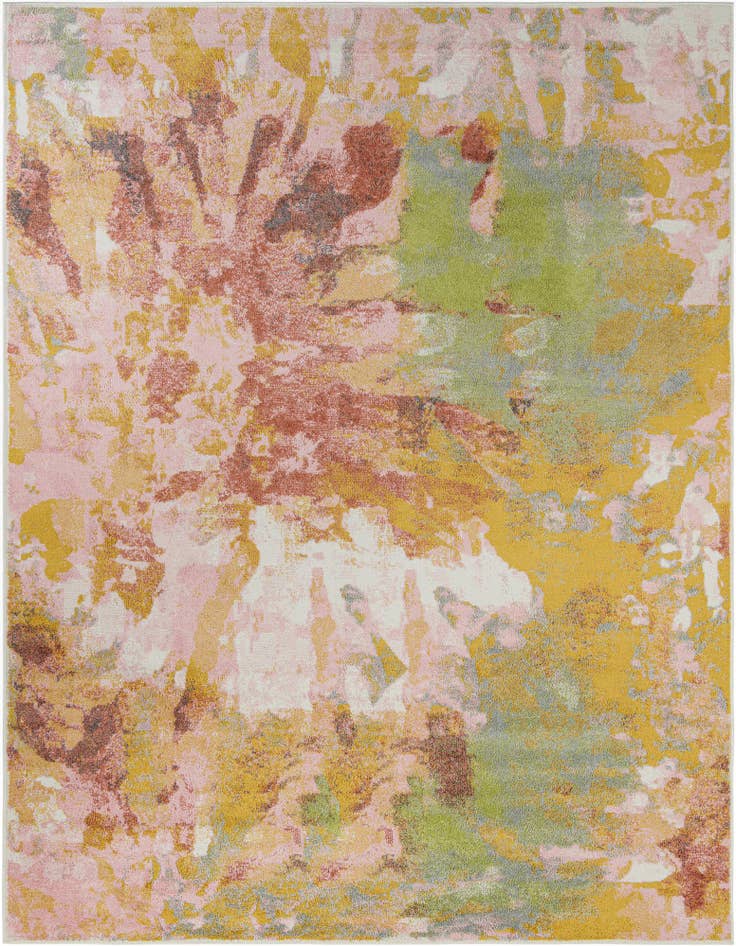 Detail image of 7' 10 x 10' Abstract Whimsy Kids Rug