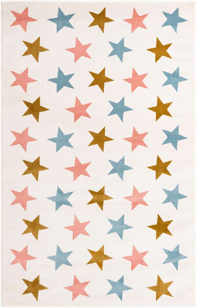 5' 3 x 8' Whimsy Kids Rug