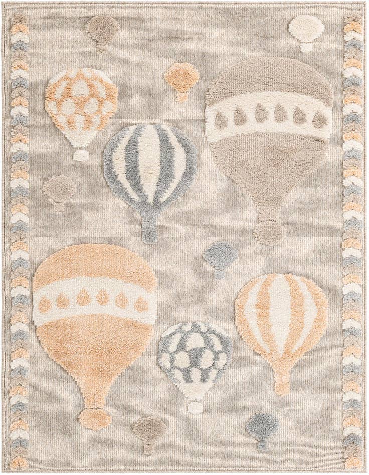Detail image of 4' x 6' Whimsy Kids Rug