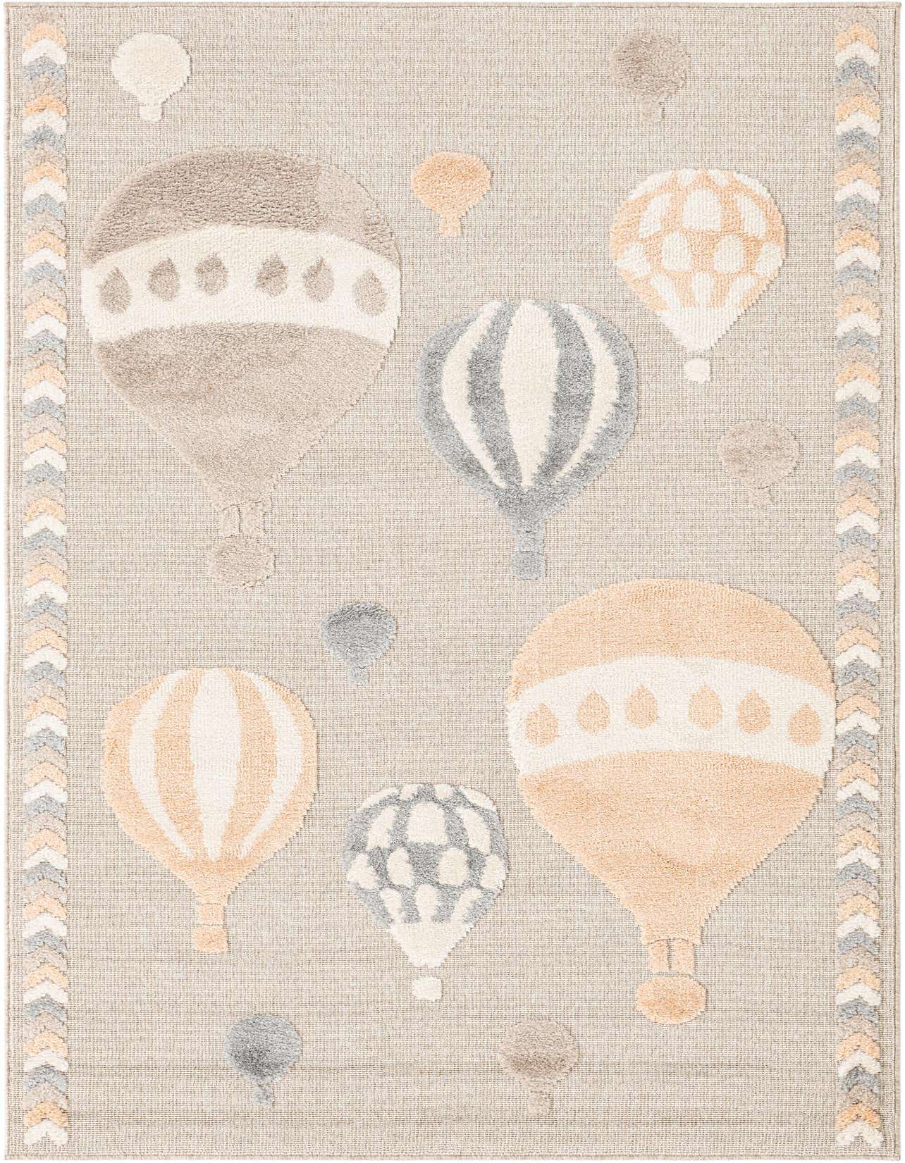 5' 3 x 8' Whimsy Kids Rug