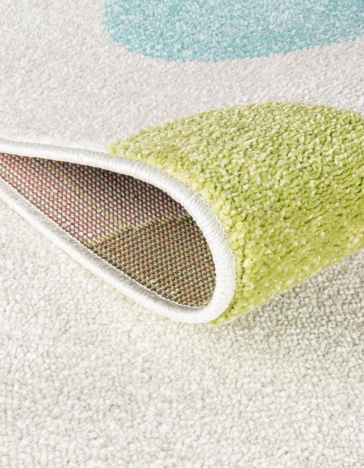 Detail image of 2' 2 x 3' Whimsy Kids Rug