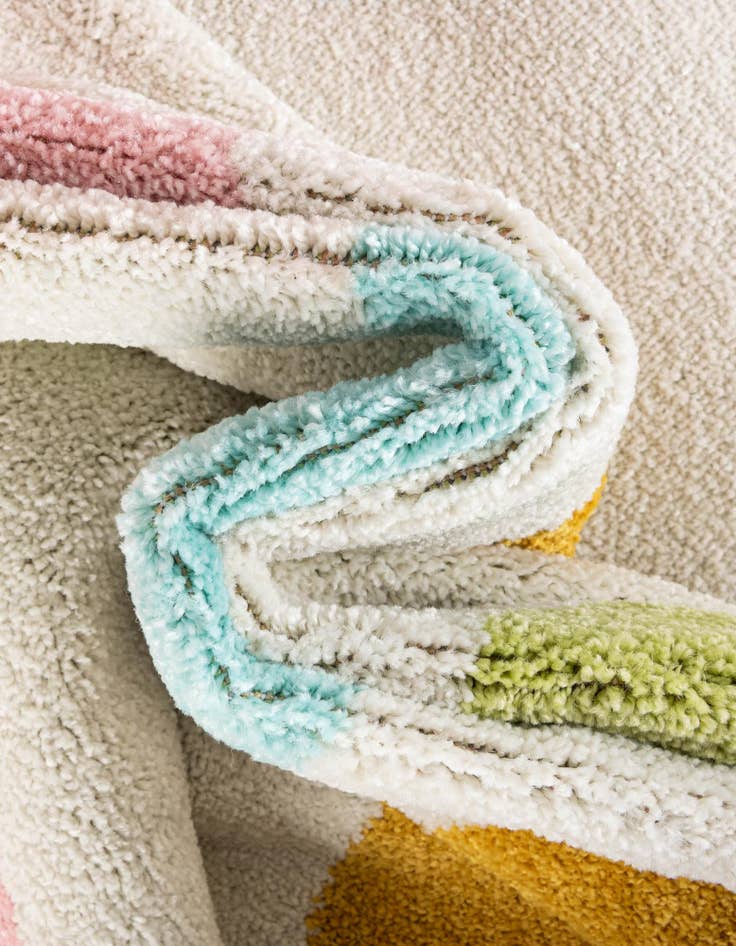 Detail image of 2' 2 x 3' Whimsy Kids Rug