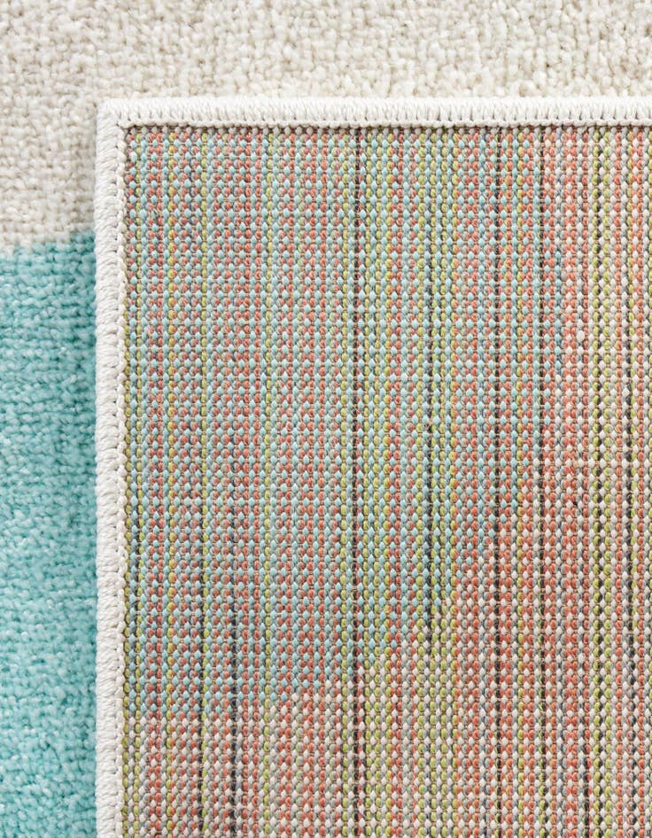 Detail image of 2' 2 x 3' Whimsy Kids Rug