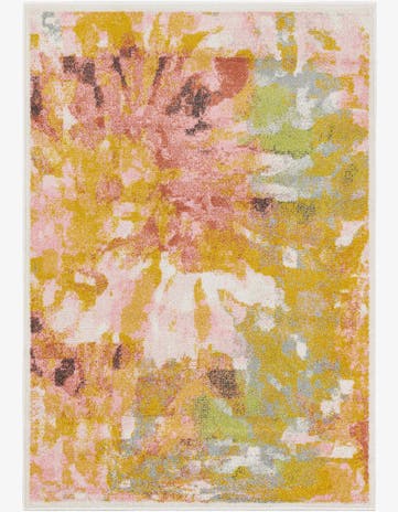 4' 1 x 6' 1 Abstract Whimsy Kids Rug