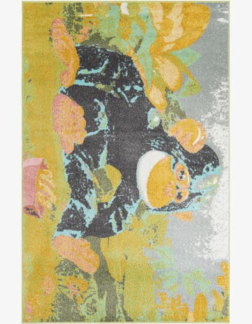 Gorilla Whimsy Kids Rug