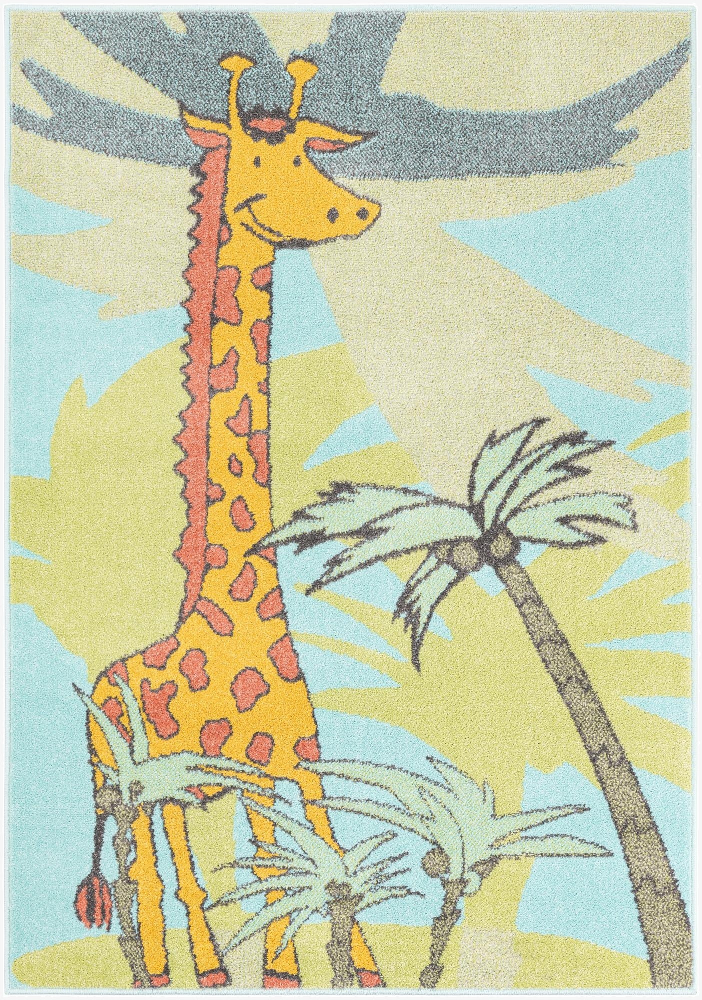 4' x 5' 8 Whimsy Kids Rug