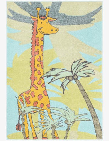 4' x 5' 8 Whimsy Kids Rug