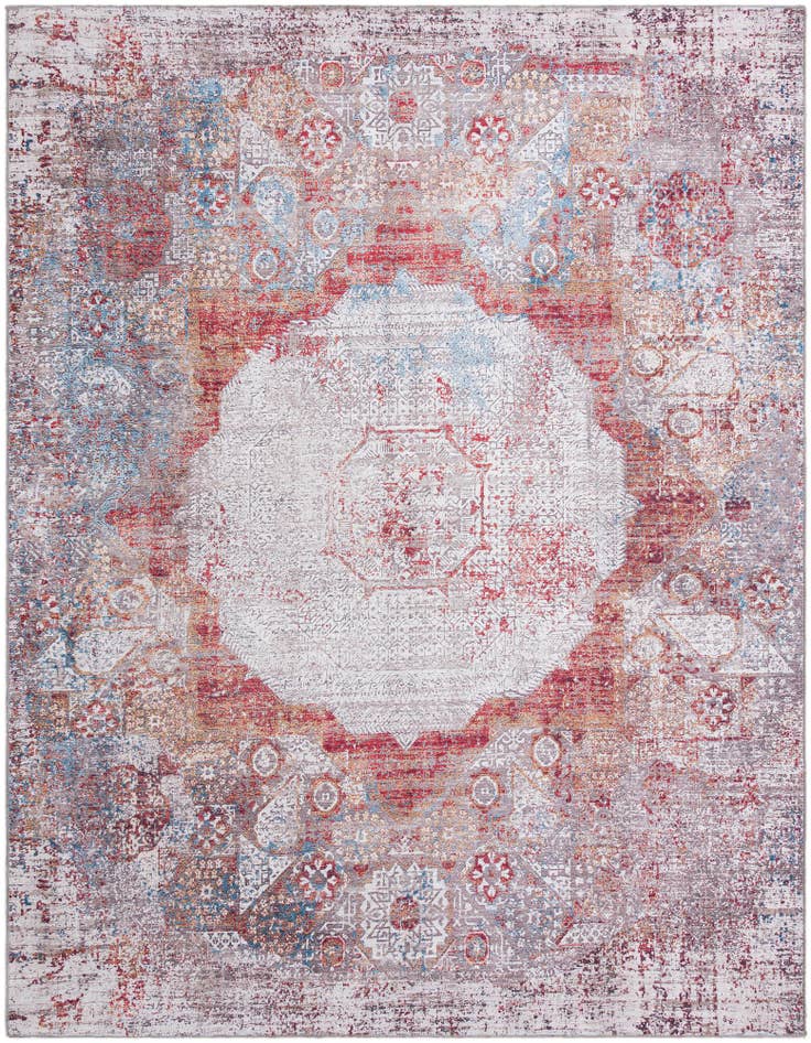 Detail image of 7' 10 x 10' Washable Yara Rug