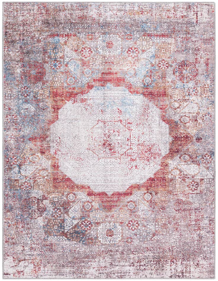 Detail image of 4' x 6' Washable Yara Rug
