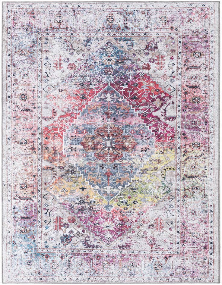 Detail image of 5' x 8' Washable Yara Rug