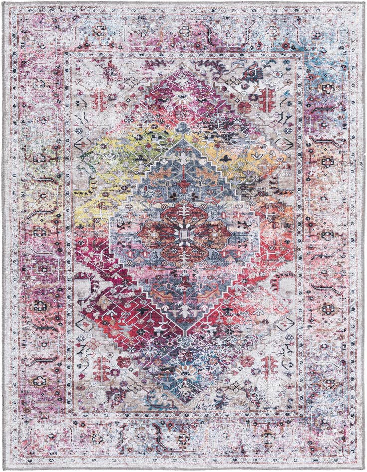 Detail image of 4' x 6' Washable Yara Rug
