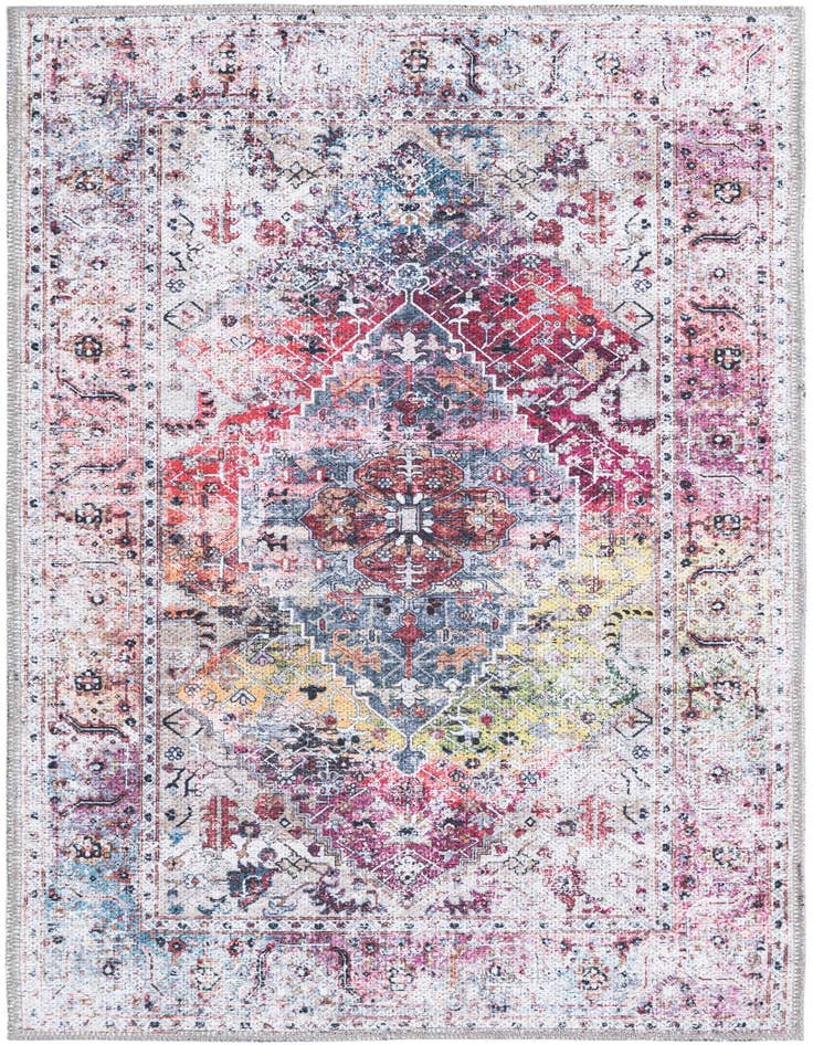 Detail image of 2' x 3' Washable Yara Rug