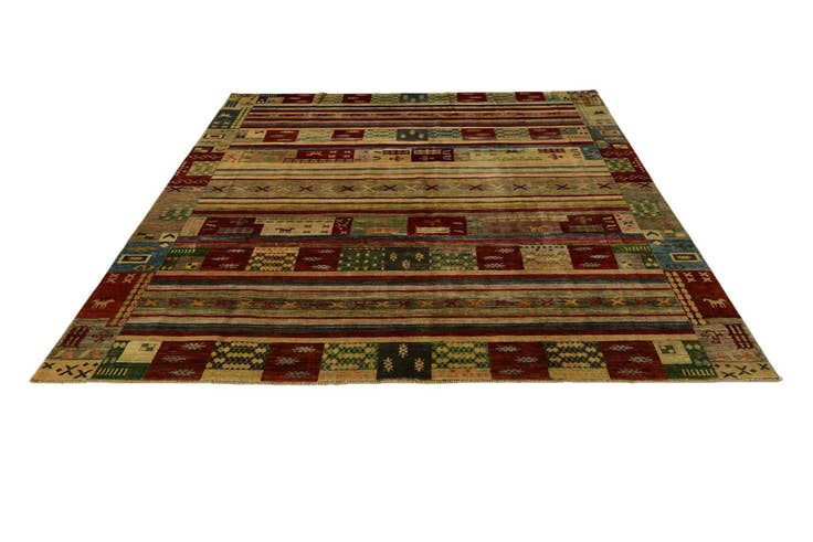 Detail image of 9' 2 x 11' 8 Hand Knotted Ziegler Modern Rug