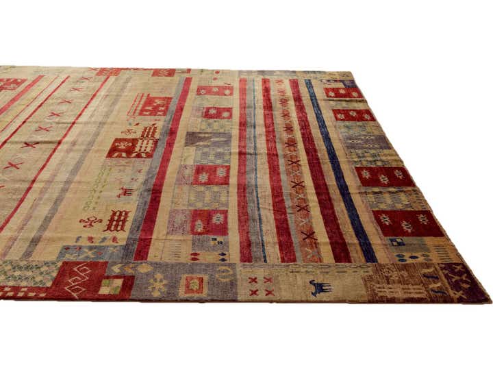 9' 2 x 11' 8 Hand Knotted Ziegler Modern Rug