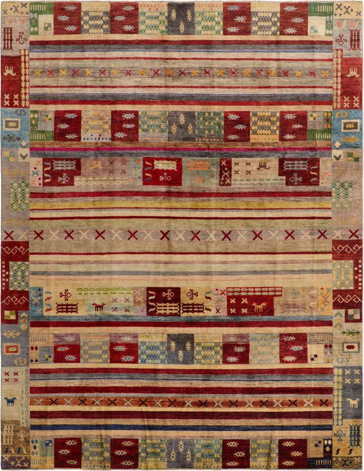 9' 2 x 11' 8 Hand Knotted Ziegler Modern Rug