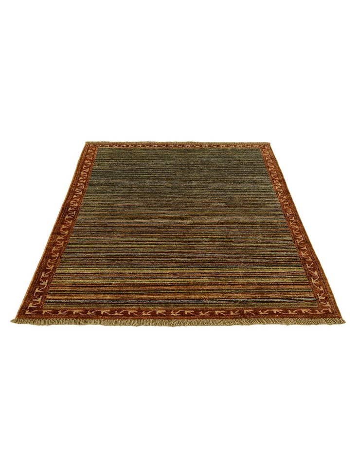 Detail image of 3' 2 x 4' 10 Hand Knotted Ziegler Modern Rug