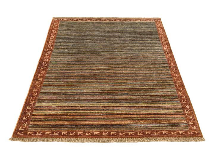 3' 2 x 4' 10 Hand Knotted Ziegler Modern Rug