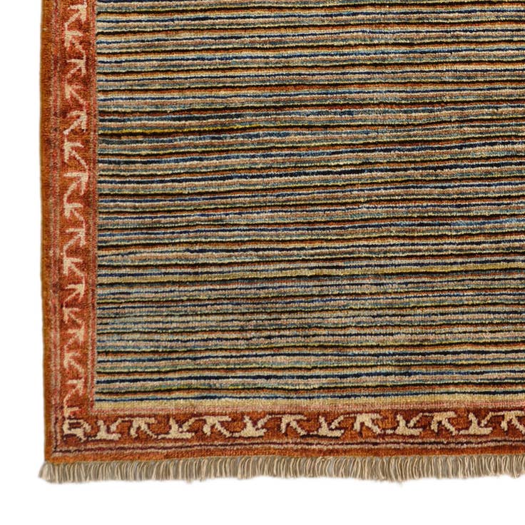 Detail image of 3' 2 x 4' 10 Hand Knotted Ziegler Modern Rug