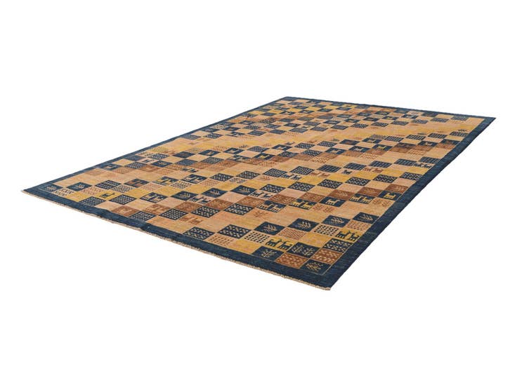 Detail image of 5' 5 x 7' 10 Hand Knotted Ziegler Modern Rug