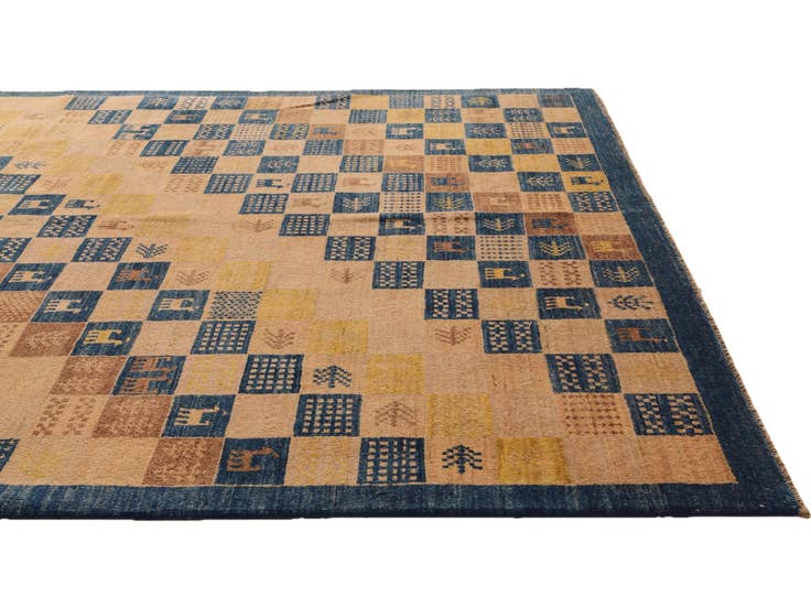 Detail image of 5' 5 x 7' 10 Hand Knotted Ziegler Modern Rug