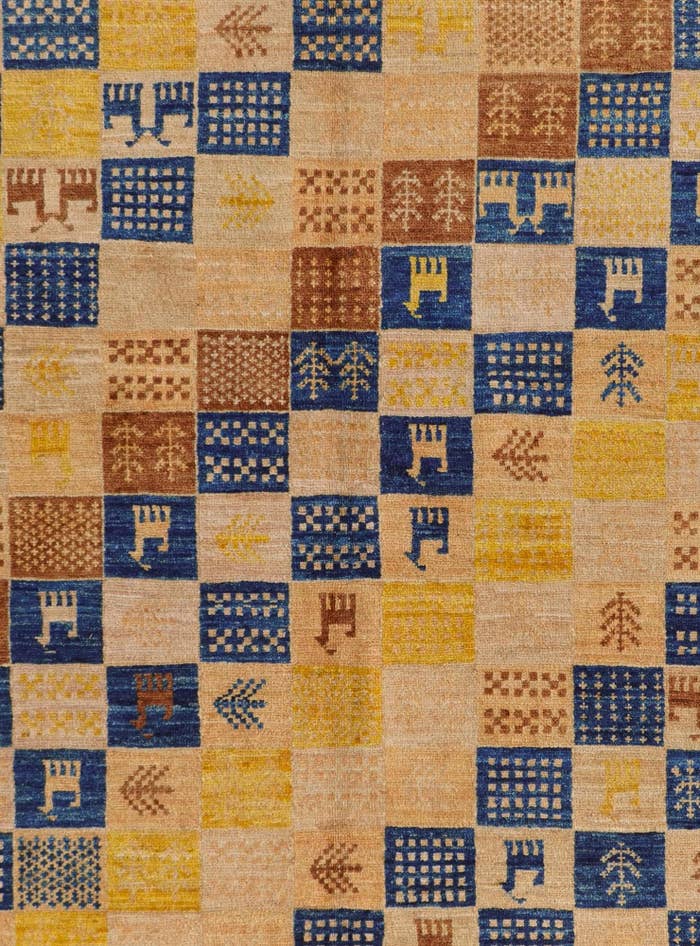 Detail image of 5' 5 x 7' 10 Hand Knotted Ziegler Modern Rug