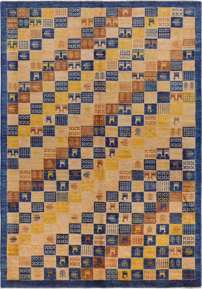 5' 5 x 7' 10 Hand Knotted Ziegler Modern Rug