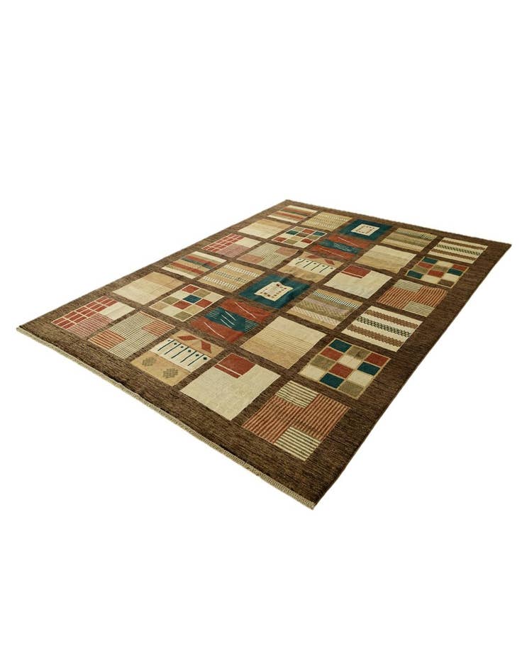 Detail image of 10' x 13' 4 Hand Knotted Ziegler Modern Rug