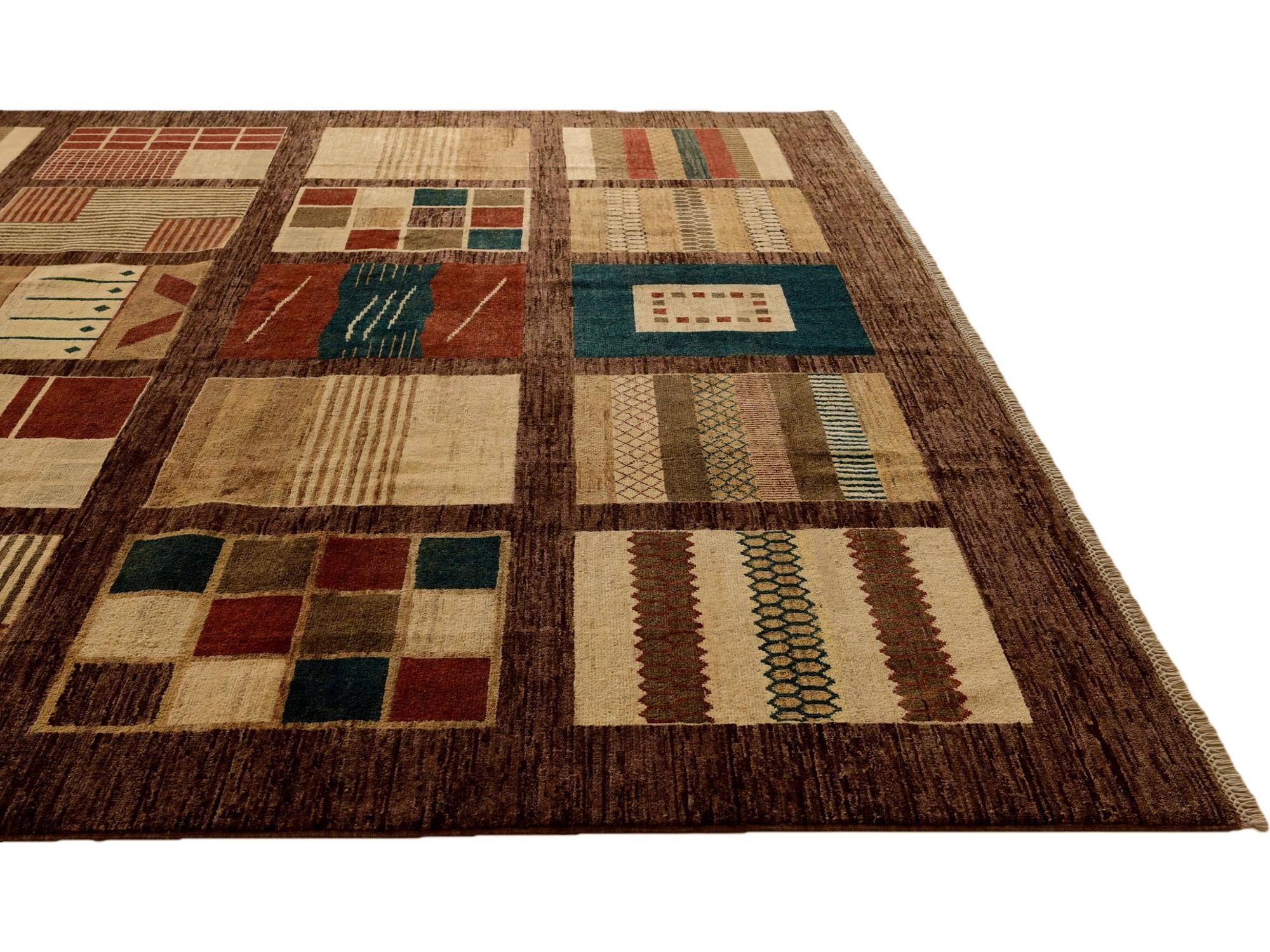 10' x 13' 4 Hand Knotted Ziegler Modern Rug