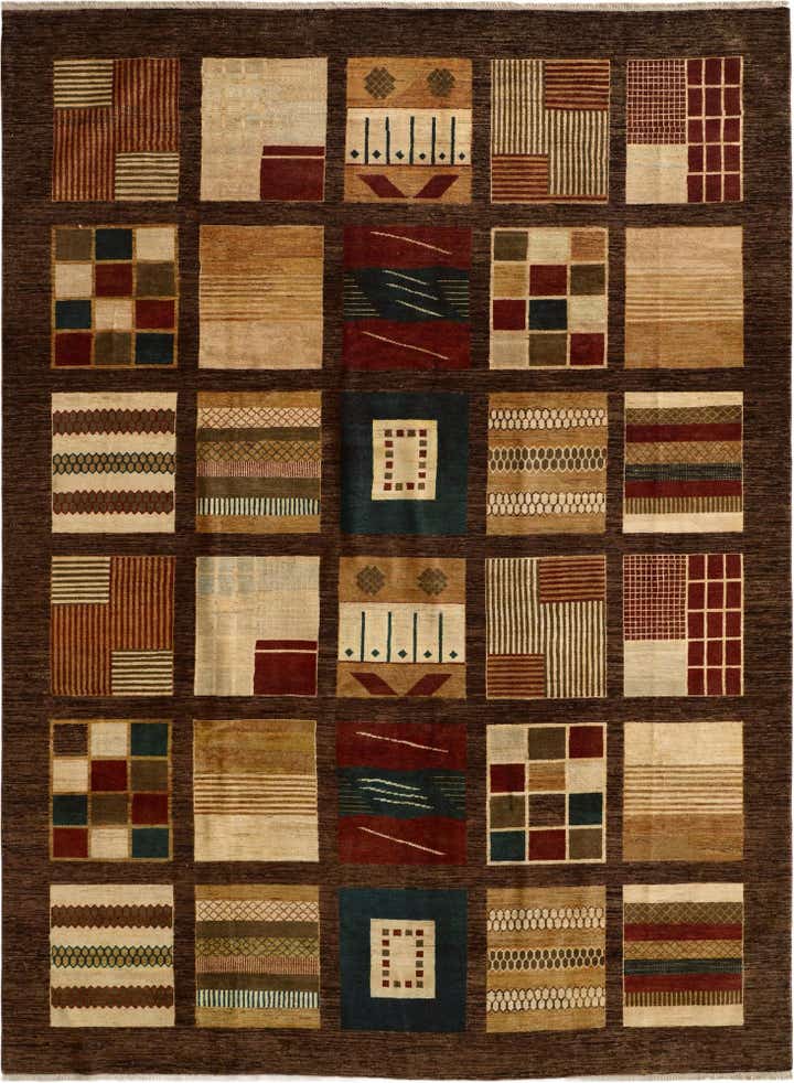 10' x 13' 4 Hand Knotted Ziegler Modern Rug