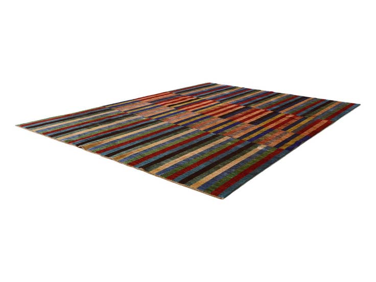 Detail image of 8' 7 x 11' 7 Hand Knotted Ziegler Modern Rug