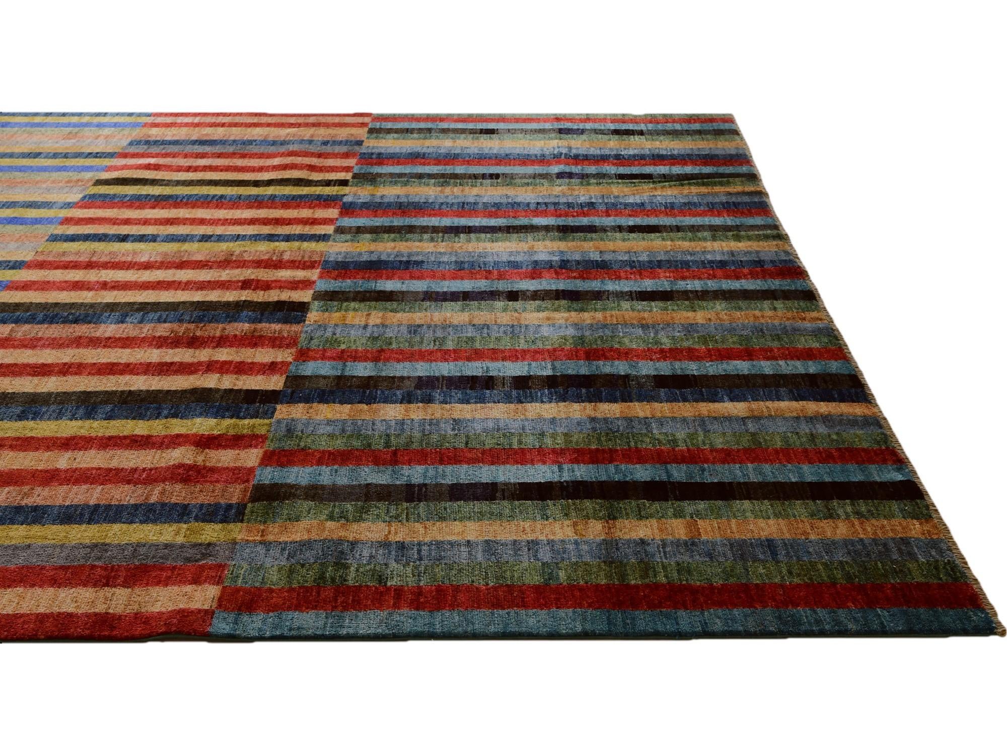 8' 7 x 11' 7 Hand Knotted Ziegler Modern Rug