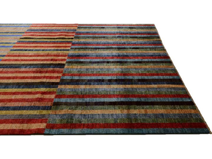 8' 7 x 11' 7 Hand Knotted Ziegler Modern Rug
