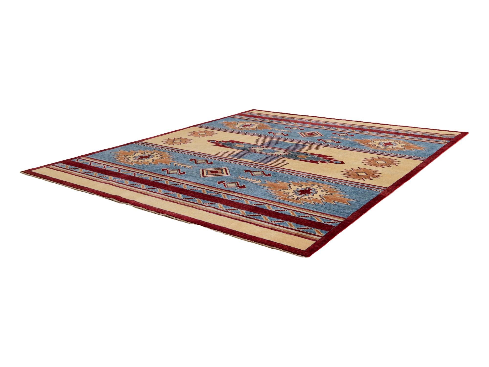 8' 3 x 9' 8 Hand Knotted Ziegler Modern Rug