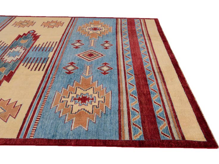 Detail image of 8' 3 x 9' 8 Hand Knotted Ziegler Modern Rug