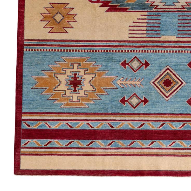 Detail image of 8' 3 x 9' 8 Hand Knotted Ziegler Modern Rug