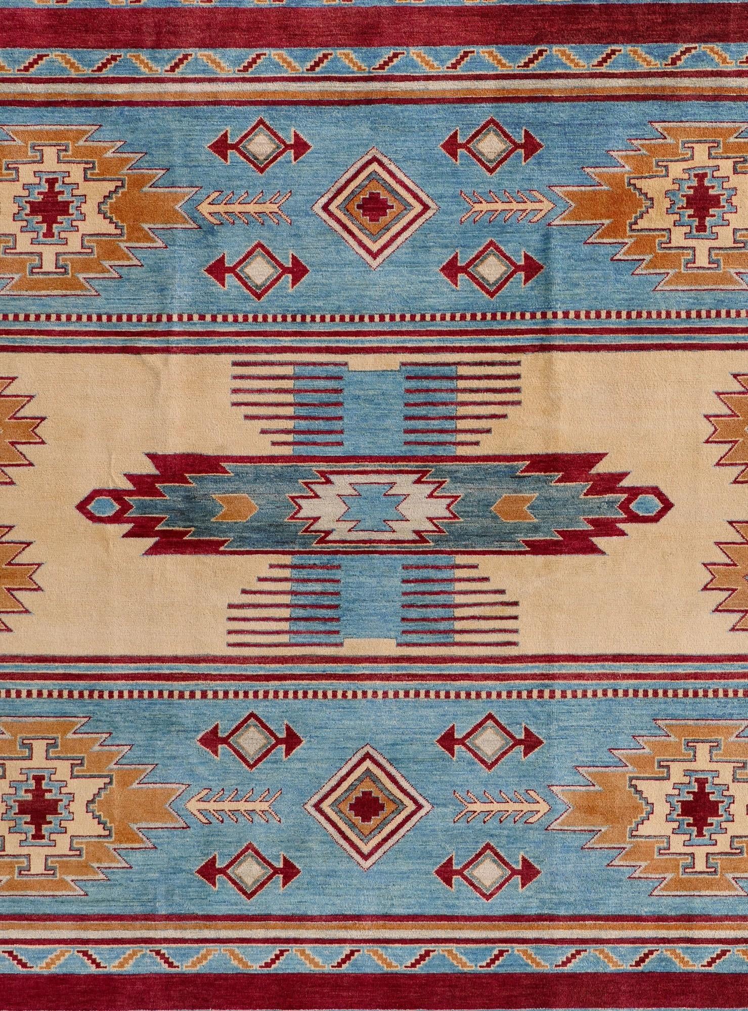 8' 3 x 9' 8 Hand Knotted Ziegler Modern Rug