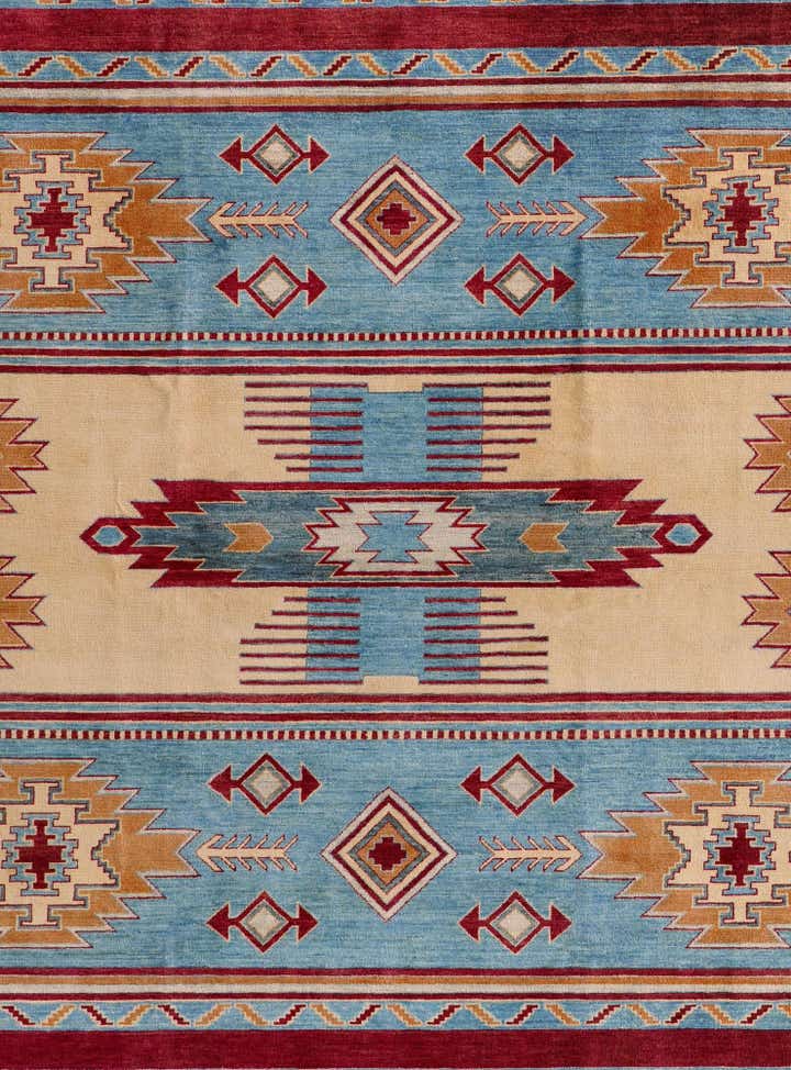8' 3 x 9' 8 Hand Knotted Ziegler Modern Rug