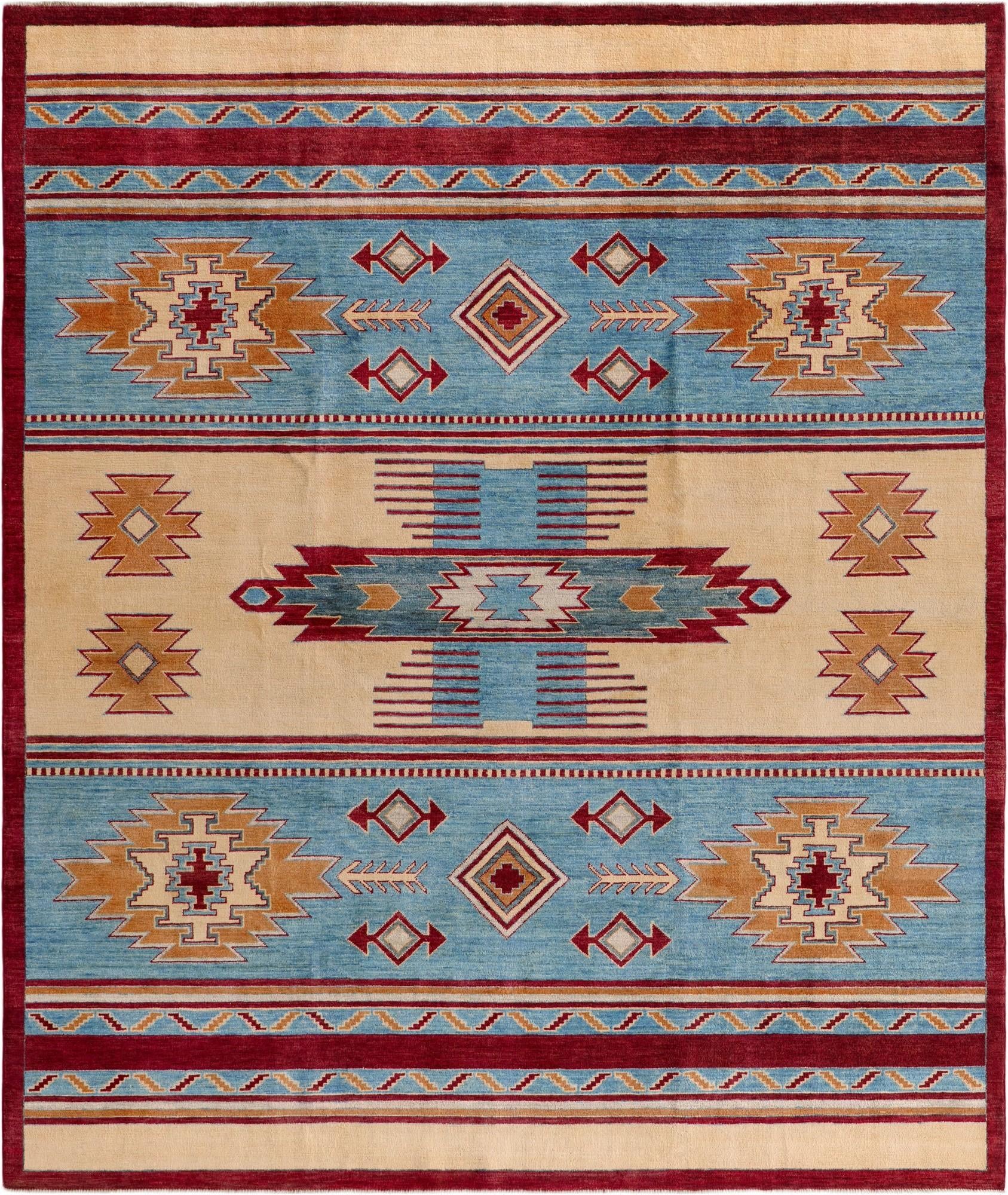8' 3 x 9' 8 Hand Knotted Ziegler Modern Rug