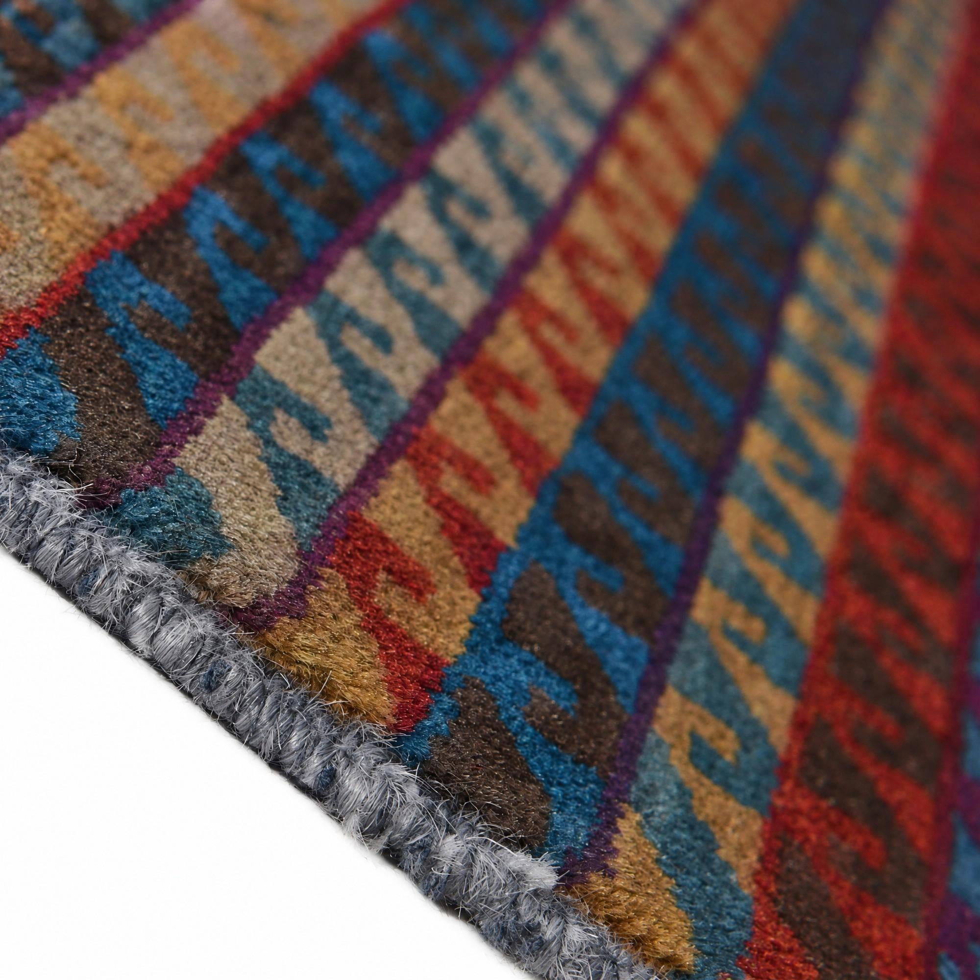 85cm x 160cm Hand Knotted Ziegler Modern Rug