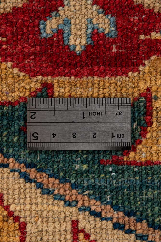 4' 11 x 6' 1 Hand Knotted Ziegler Wool Rug