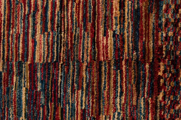 Detail image of 4' 11 x 6' 1 Hand Knotted Ziegler Wool Rug